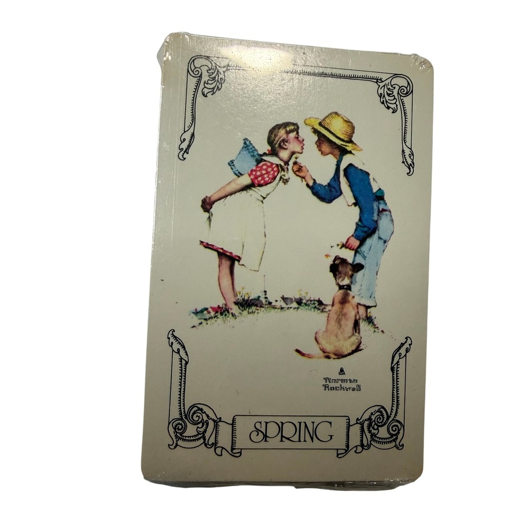 Norman Rockwell Spring Playing Cards Deck Factory Sealed